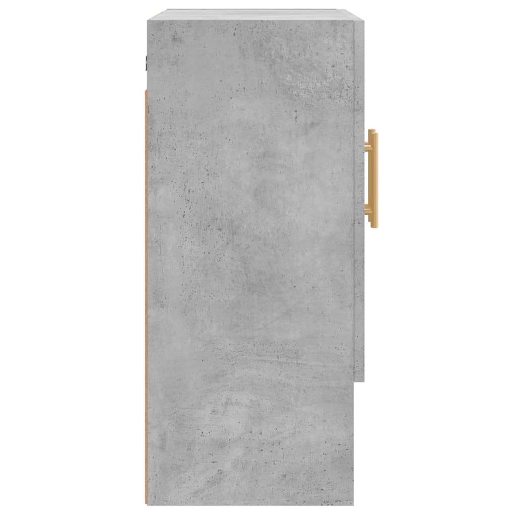 Dulap de perete, gri beton, 60x31x70 cm, lemn compozit GartenMobel Dekor