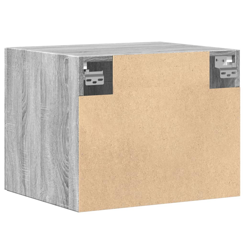 Dulap de perete, gri sonoma, 50x42,5x40 cm, lemn prelucrat GartenMobel Dekor