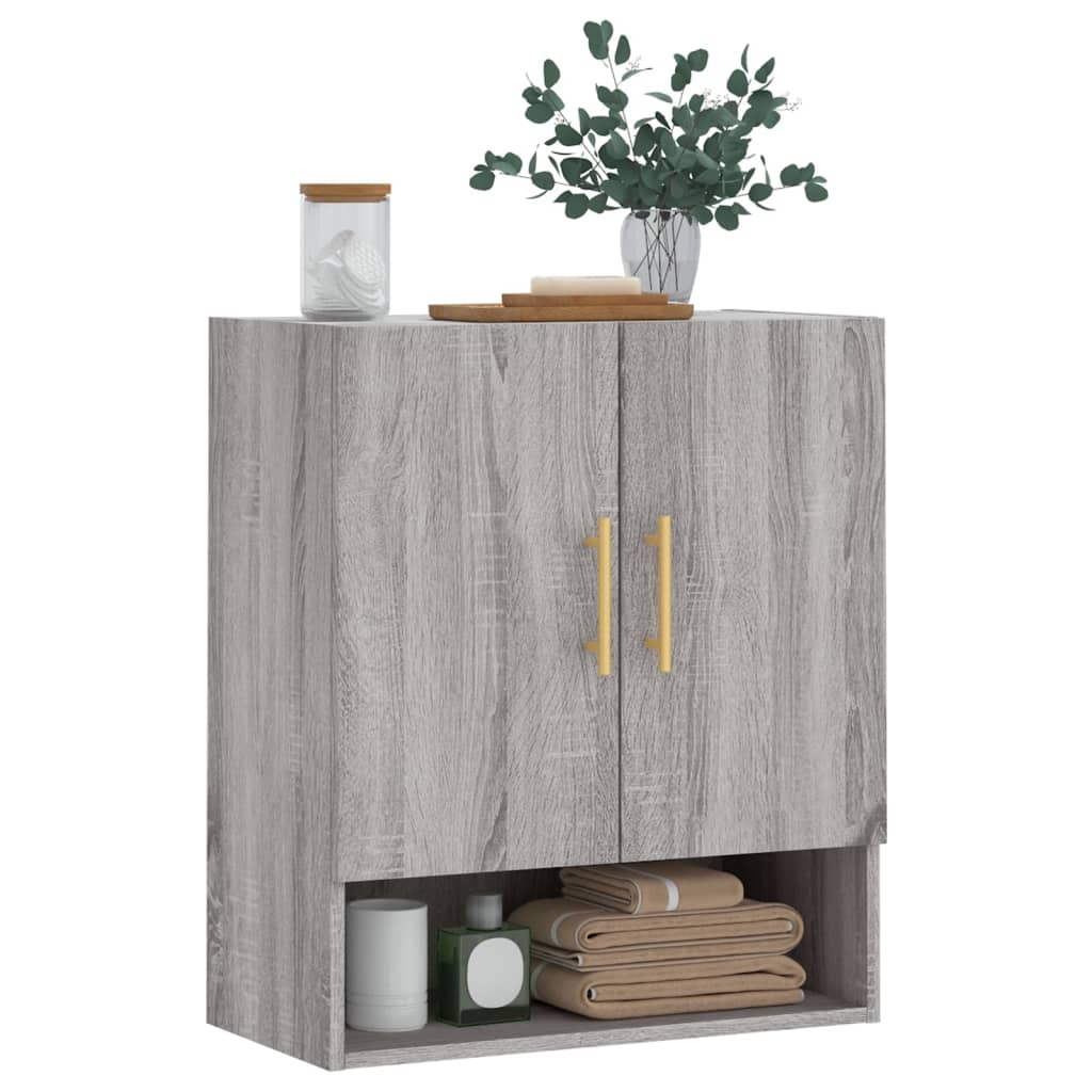 Dulap de perete, gri sonoma, 60x31x70 cm, lemn compozit GartenMobel Dekor