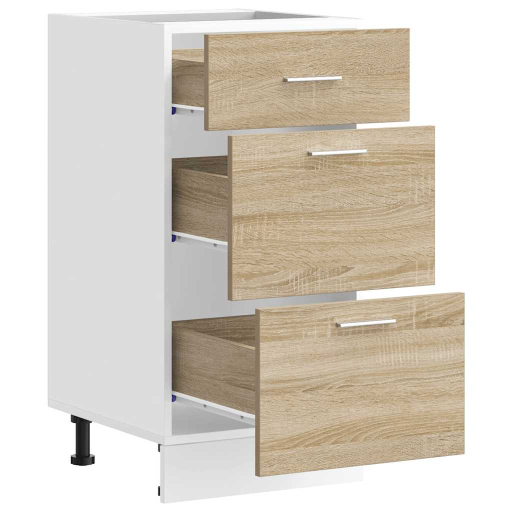 Dulap inferior “Lyon” Stejar Sonoma 40x46x81,5 cm GartenMobel Dekor