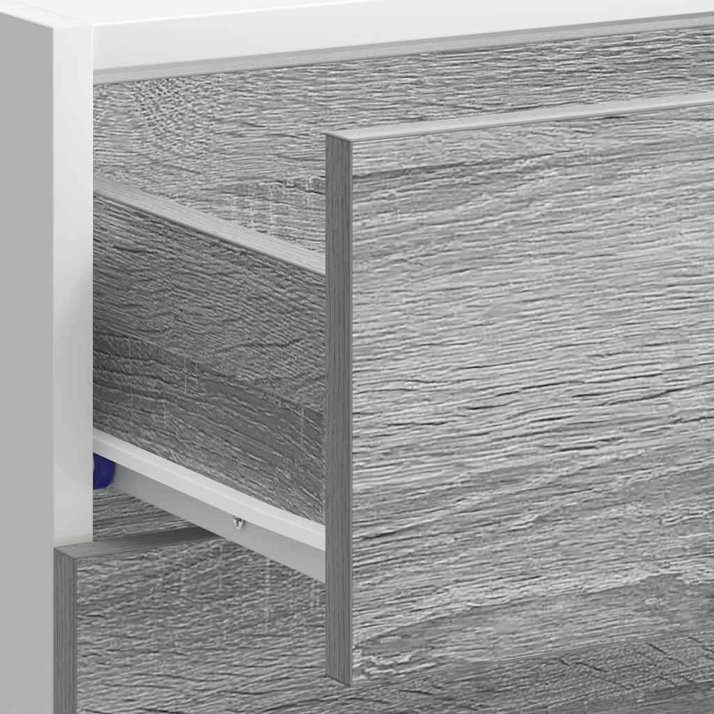 Dulap inferior “Lyon” gri Sonoma 40x46x81,5 cm Lemn prelucrat GartenMobel Dekor