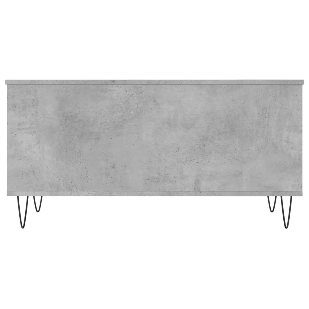 Măsuță de cafea, gri beton, 90x44,5x45 cm, lemn compozit GartenMobel Dekor