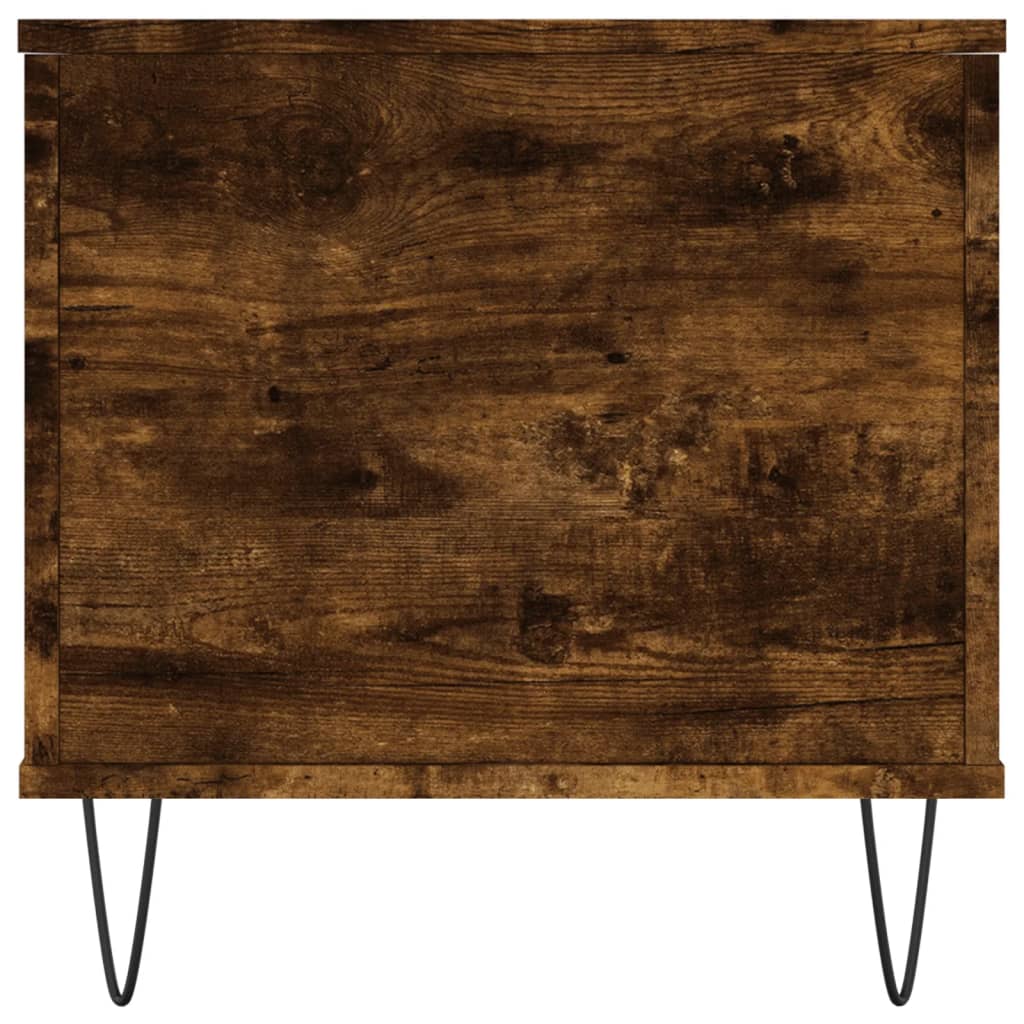 Măsuță de cafea, stejar fumuriu, 90x44,5x45 cm, lemn compozit GartenMobel Dekor