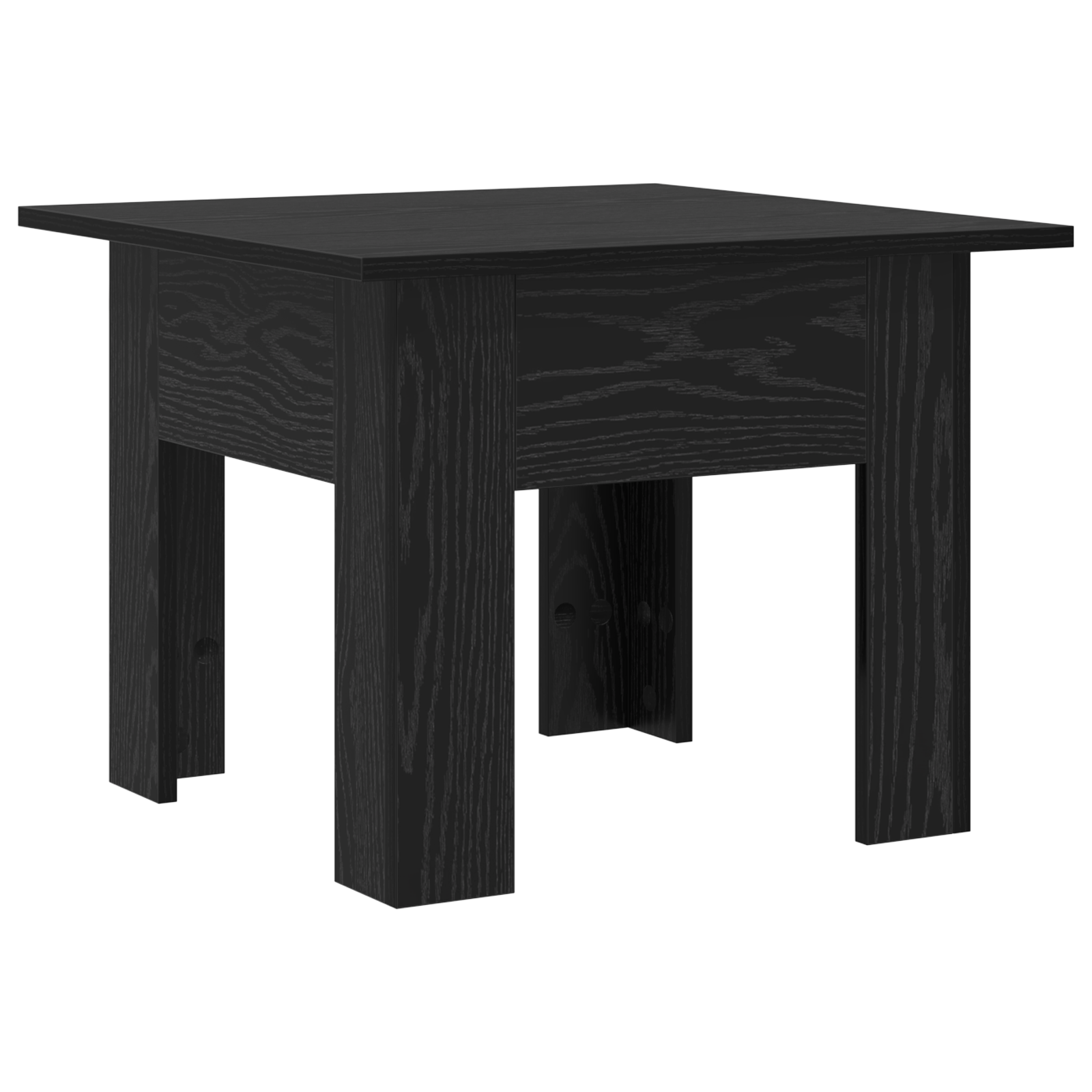 Masă de cafea Stejar negru 55 x 55 x 42 cm GartenMobel Dekor