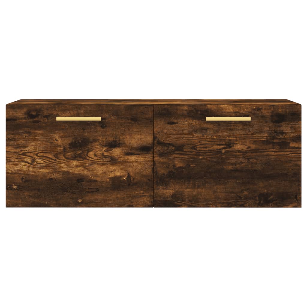 Dulap de perete, stejar fumuriu, 100x36,5x35 cm, lemn prelucrat GartenMobel Dekor