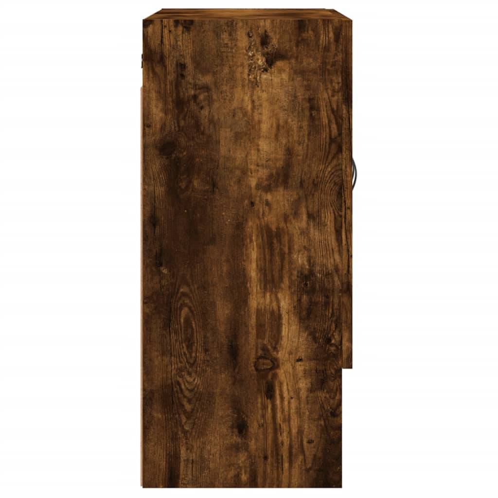 Dulap de perete, stejar fumuriu, 60x31x70 cm, lemn compozit GartenMobel Dekor