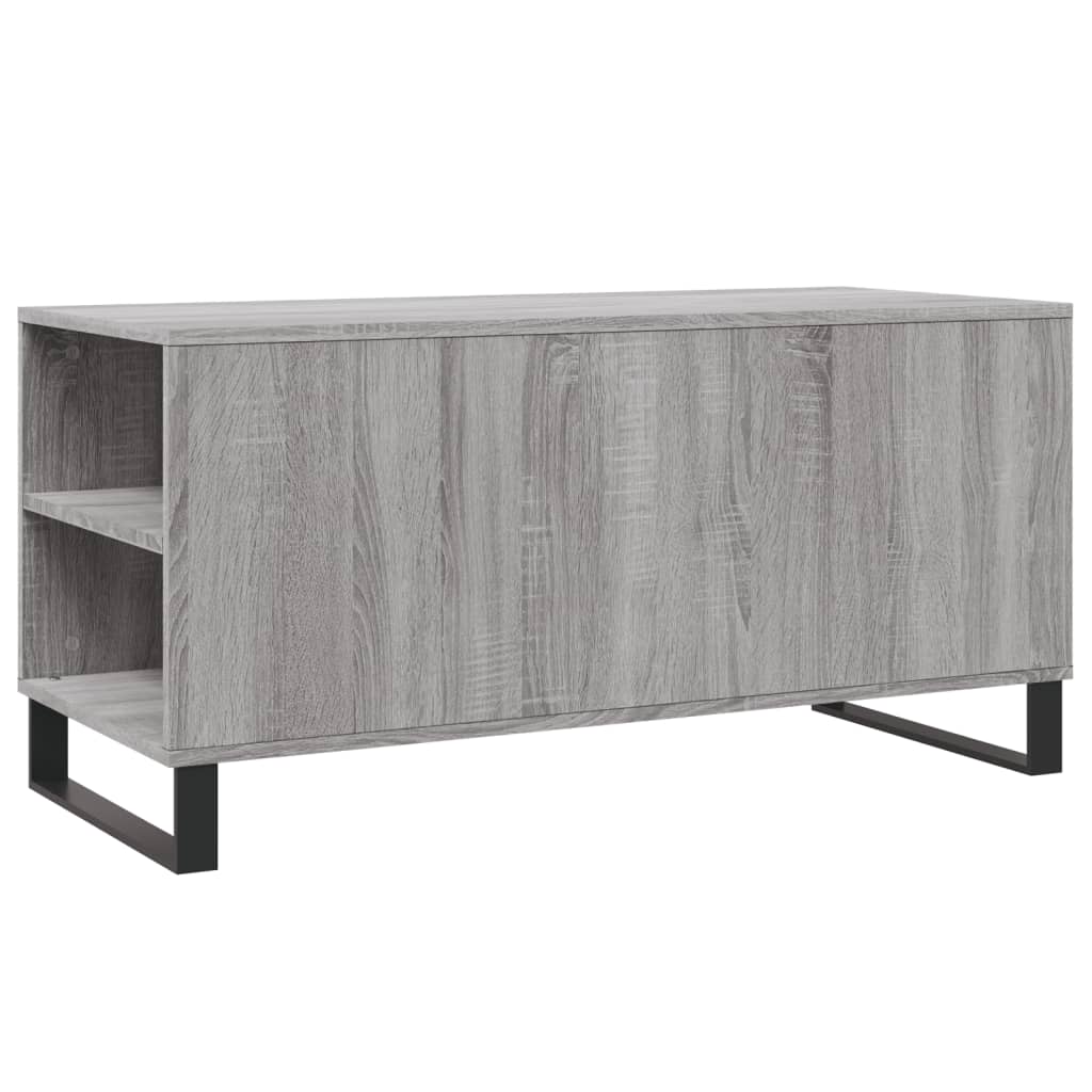 Măsuță de cafea, gri sonoma, 102x44,5x50 cm, lemn prelucrat GartenMobel Dekor