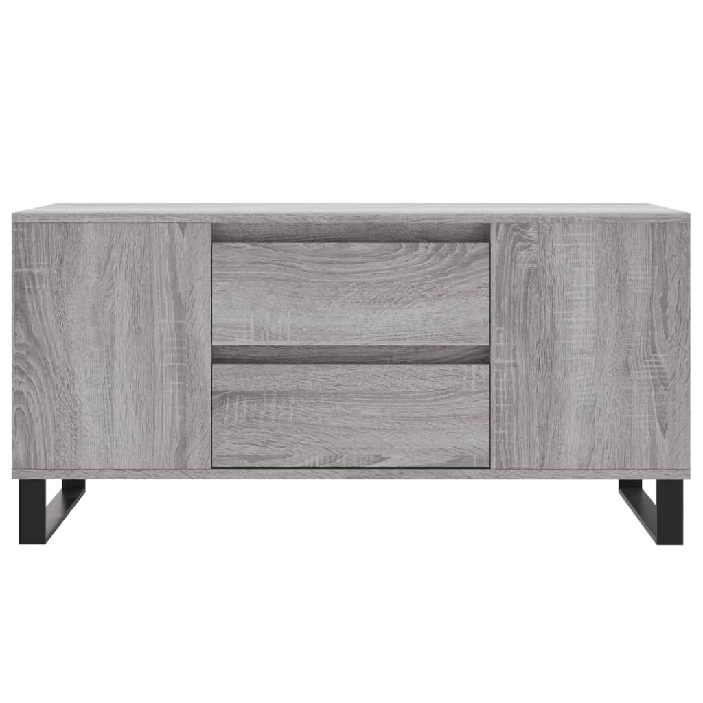 Măsuță de cafea, gri sonoma, 102x44,5x50 cm, lemn prelucrat GartenMobel Dekor