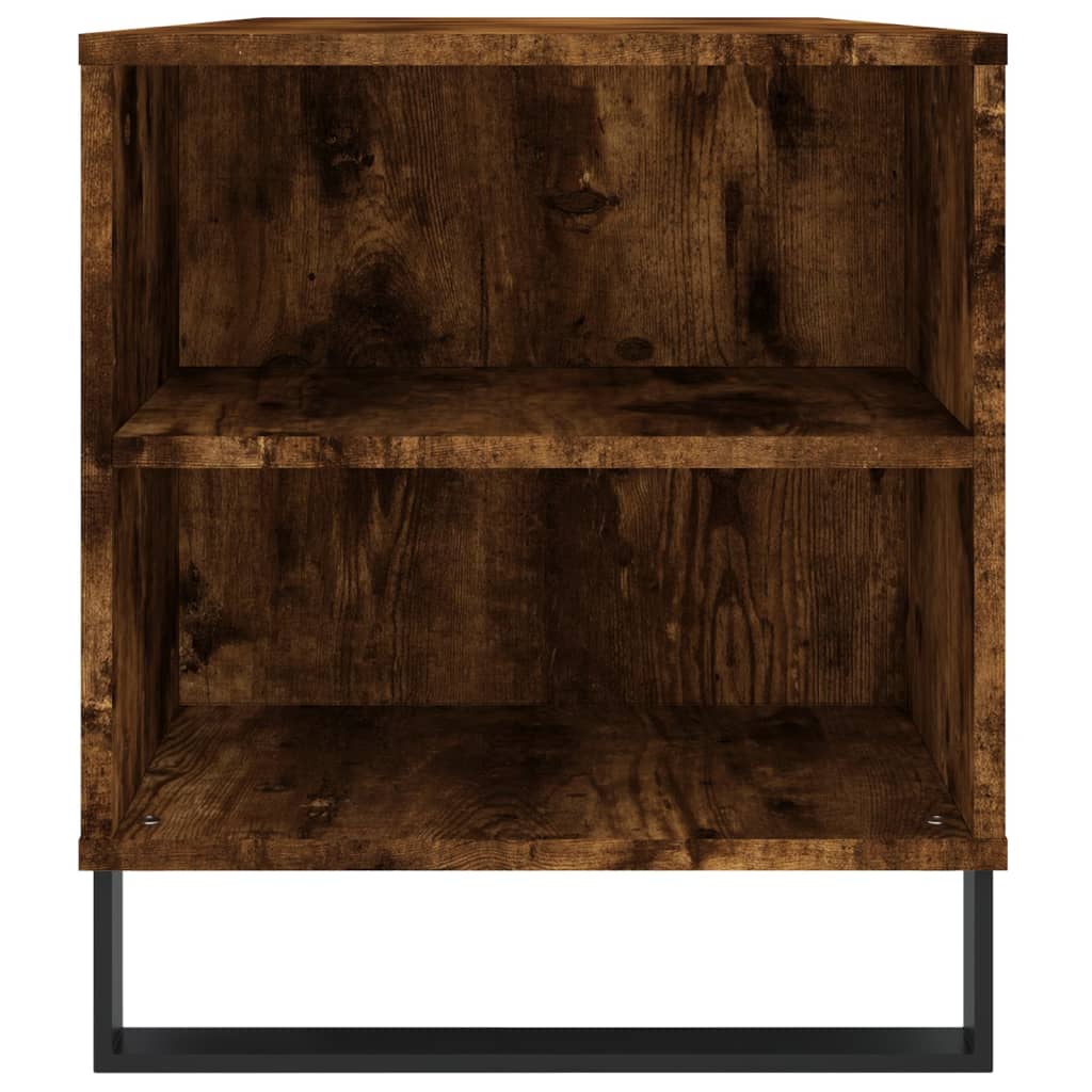 Măsuță de cafea, stejar afumat, 102x44,5x50 cm, lemn prelucrat GartenMobel Dekor
