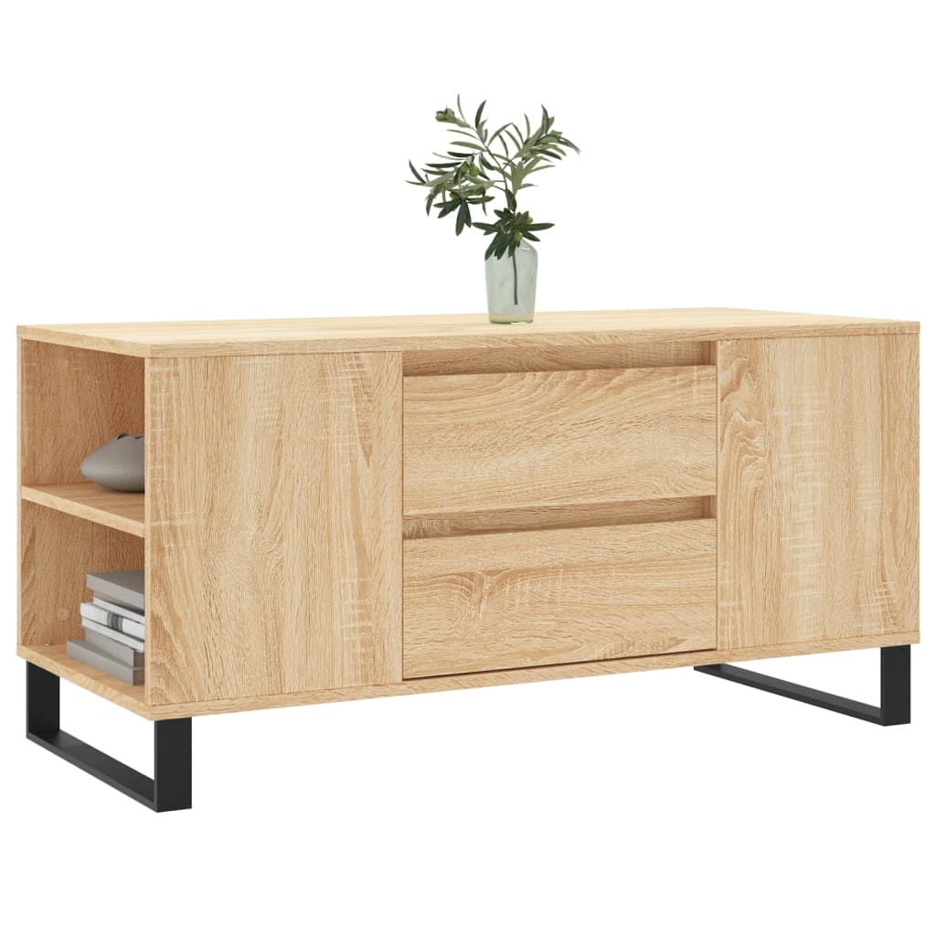 Măsuță de cafea, stejar sonoma, 102x44,5x50 cm, lemn prelucrat GartenMobel Dekor