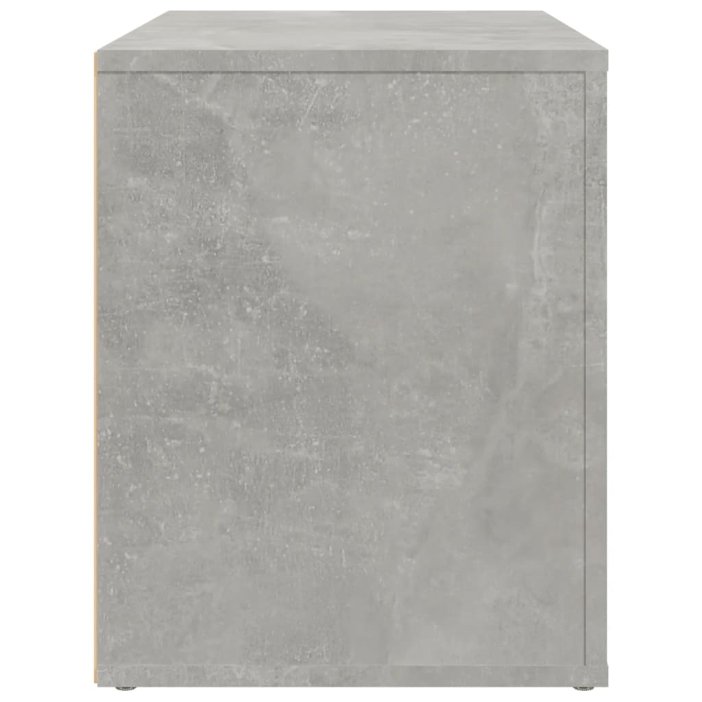 Noptieră, gri beton, 60x36x45 cm, lemn prelucrat GartenMobel Dekor