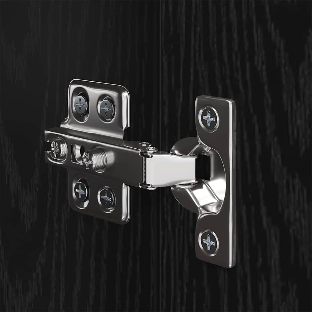 Set comodă TV cu raft Altele 4 pcs Stejar negru Mediu 60 x 30 x 30 cm GartenMobel Dekor