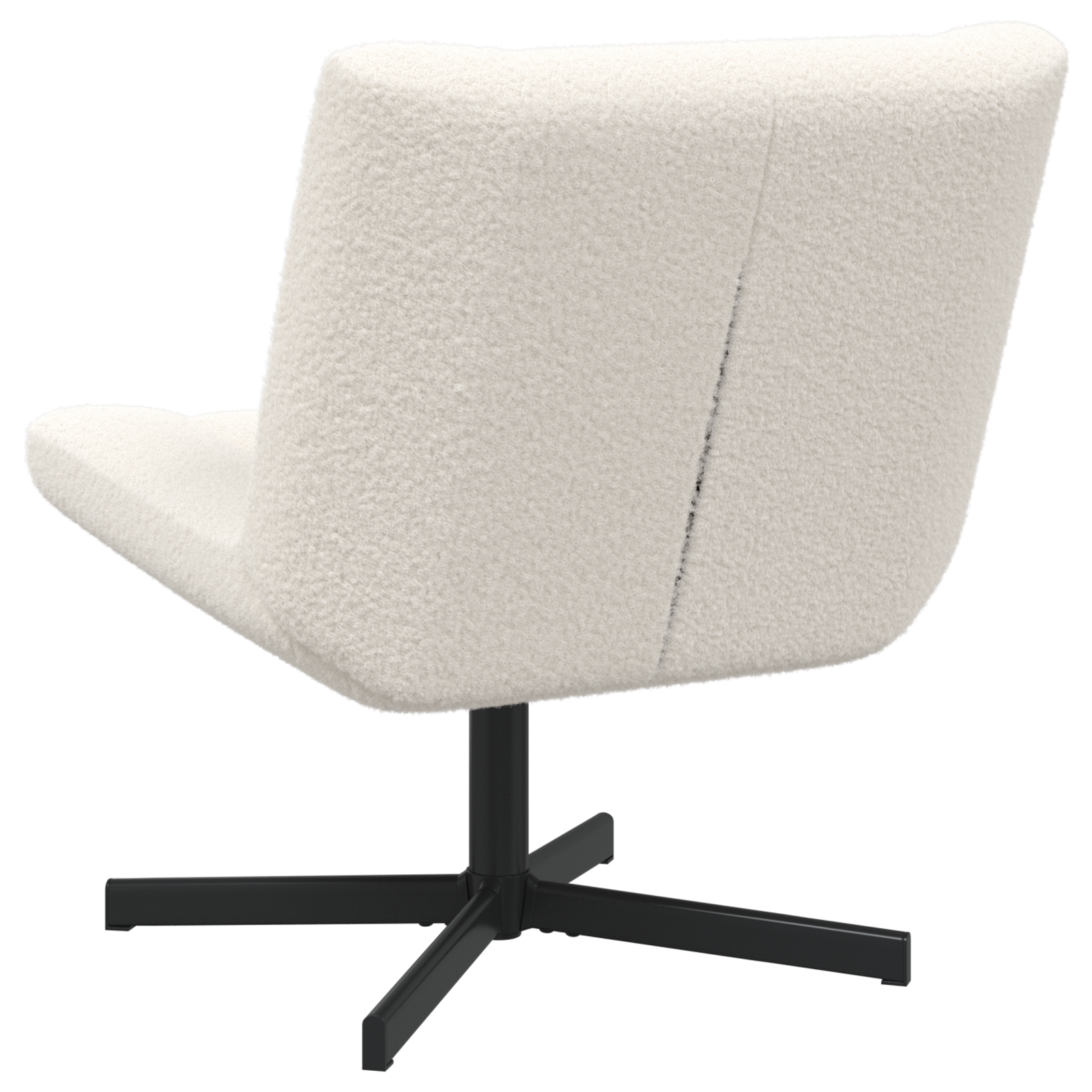 Scaun Accent Crem Țesătură Mediu Ergonomic Scaun Accent GartenMobel Dekor