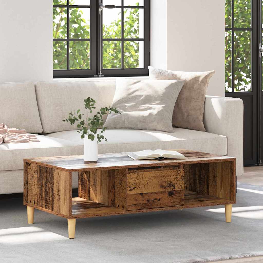 cu depozitare cu ușă Lemn vechi 103.5 x 60 x 35 cm Lemn compozit GartenMobel Dekor
