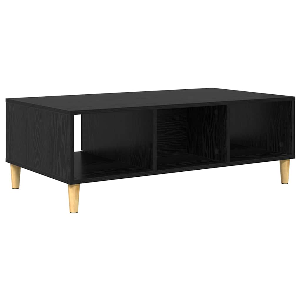 cu depozitare cu ușă Stejar negru 103.5 x 60 x 35 cm Lemn compozit GartenMobel Dekor