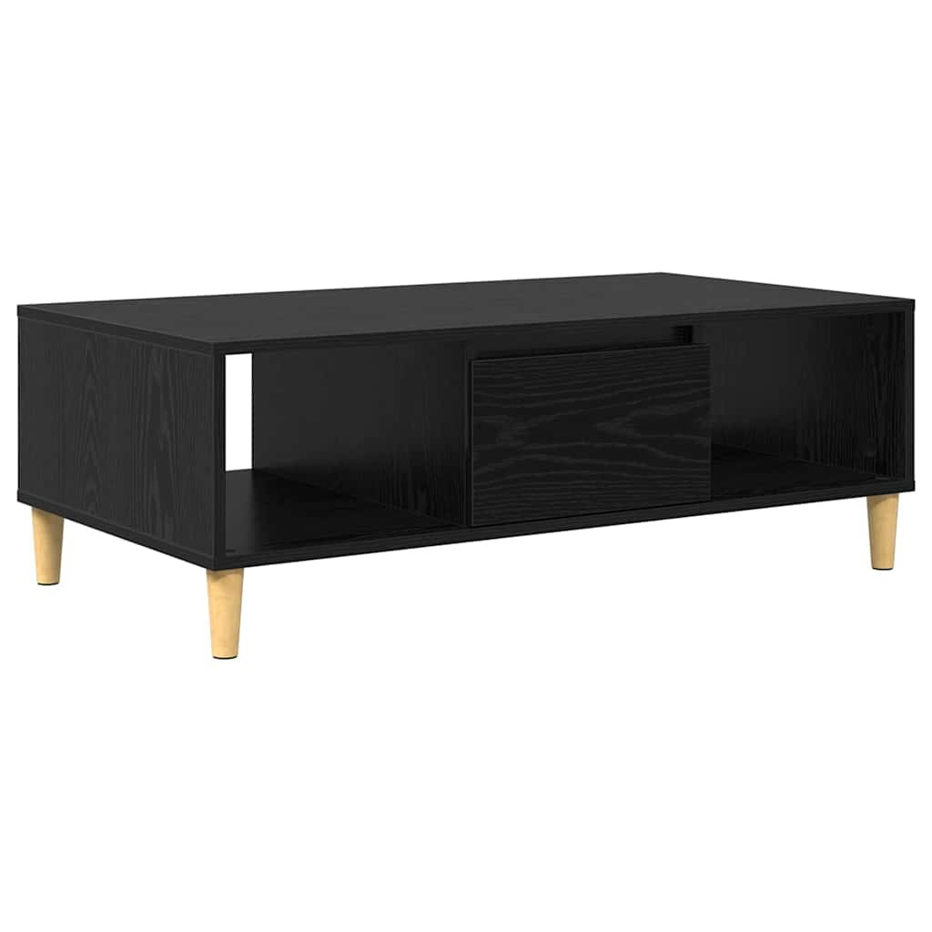 cu depozitare cu ușă Stejar negru 103.5 x 60 x 35 cm Lemn compozit GartenMobel Dekor
