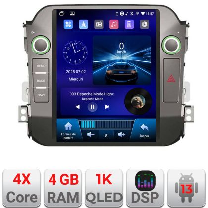 Navigatie Kia Sportage 2010-2015 tip tesla radio gps internet 4 Core carplay android auto 4+64 Incell Display kit-tesla-325+EDT-E220-RK CarStore Technology