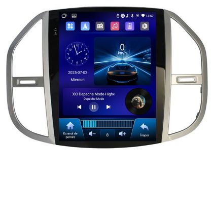 Navigatie Mercedes Vito 2016- tip tesla radio gps internet 4 Core carplay android auto 4+64 Incell Display kit-tesla-068+EDT-E220-RK CarStore Technology
