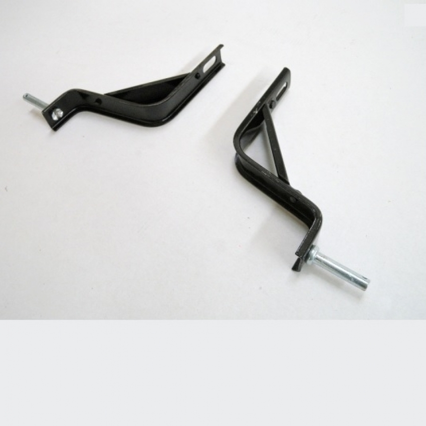 Suport Roti Ajutatoare Bicicleta 12 inch - Nichelat-Negru Ultimate FactoryBikes