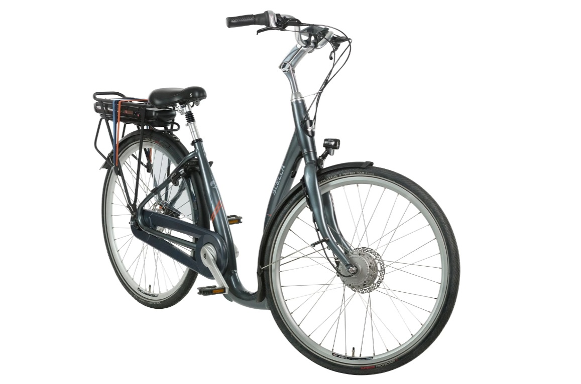 Bicicleta Electrica Stella Nantes FDST RTE 2.1 - 28 Inch, M, Gri Ultimate FactoryBikes