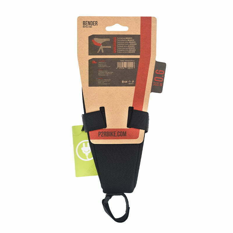Geanta Tija Sa Bicicleta P2R Bender - 0.45 L, S, Negru Ultimate FactoryBikes