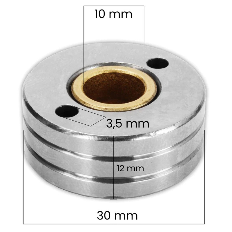 Rola antrenare pentru sarma otel 0.8 - 1.0 mm cod.10036428 WeldLand Equipment
