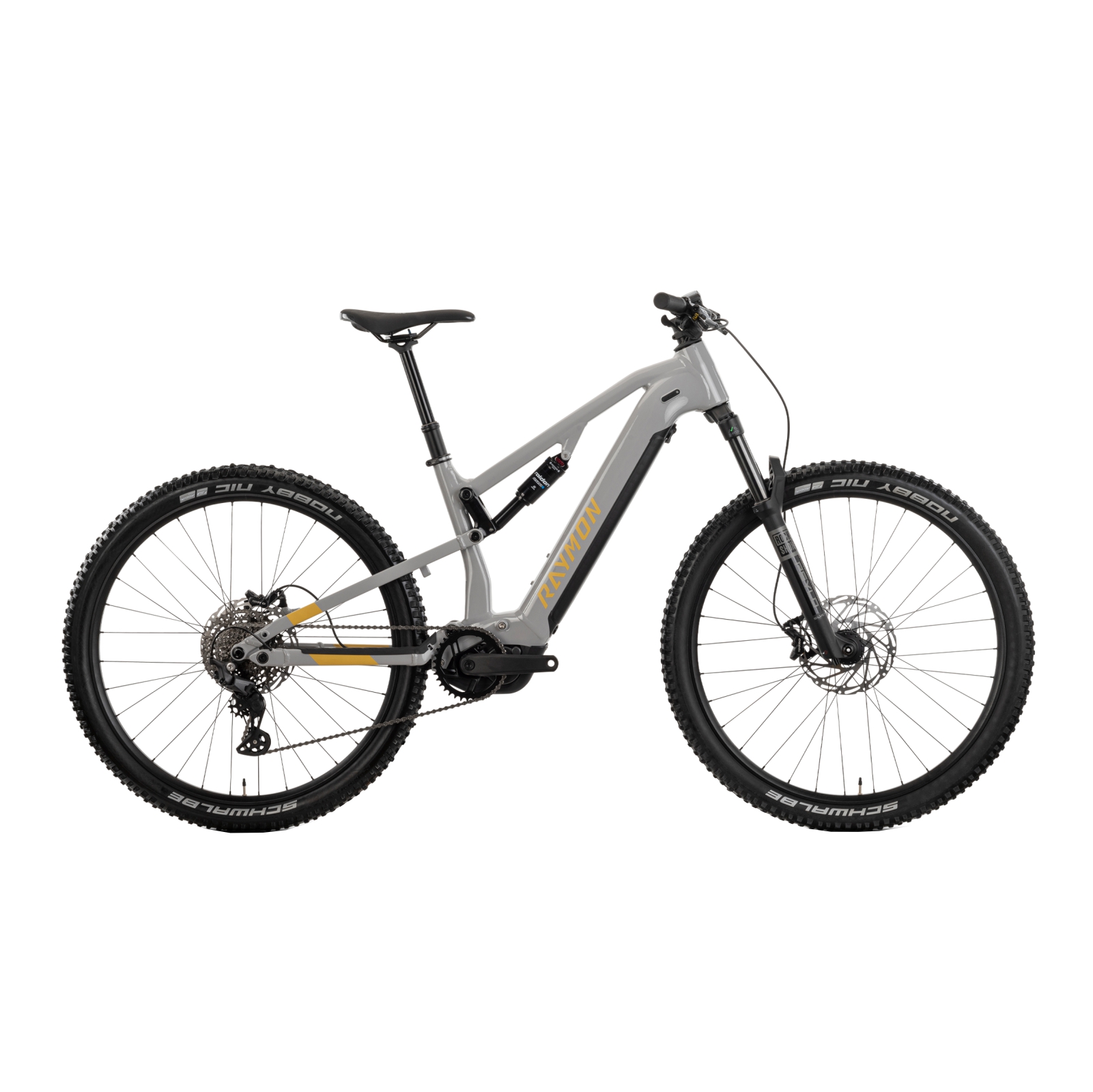 Bicicleta Electrica Raymon Full Suspension Trailray 120 Pro 2025 - 29 Inch, L, Gri - Deore LG Ultimate FactoryBikes