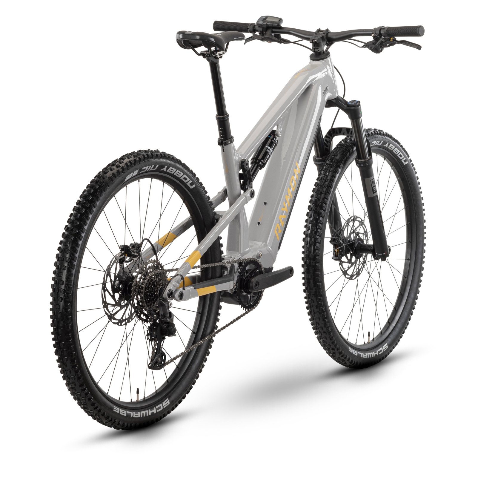Bicicleta Electrica Raymon Full Suspension Trailray 120 Pro 2025 - 29 Inch, L, Gri - Deore LG Ultimate FactoryBikes
