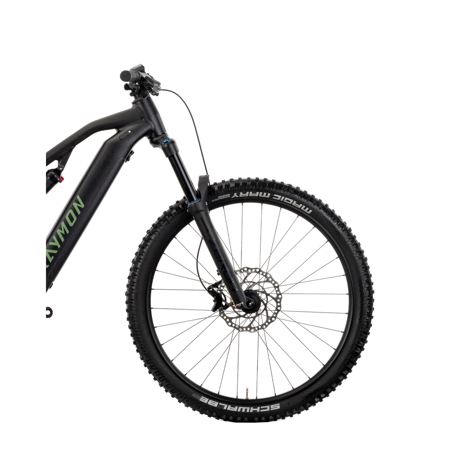 Bicicleta Electrica Raymon Full Suspension Trailray 150 2025 - 29 Inch, L, Negru - Deore Ultimate FactoryBikes