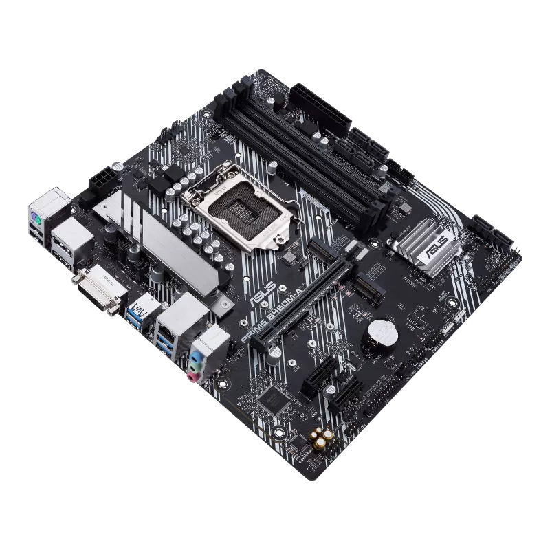 Placa de baza Second Hand Asus PRIME B460M-A, Socket 1200, mATX, Shield, Cooler + Procesor Intel Core i5-10400 2.90 - 4.30 GHz, 12MB Cache NewTechnology Media