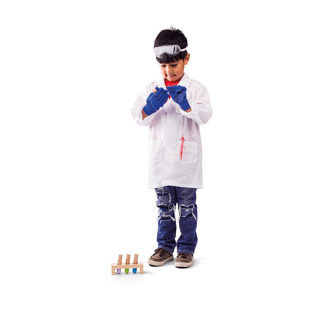 Set costum si accesorii de laborator pentru copii PlayLearn Toys