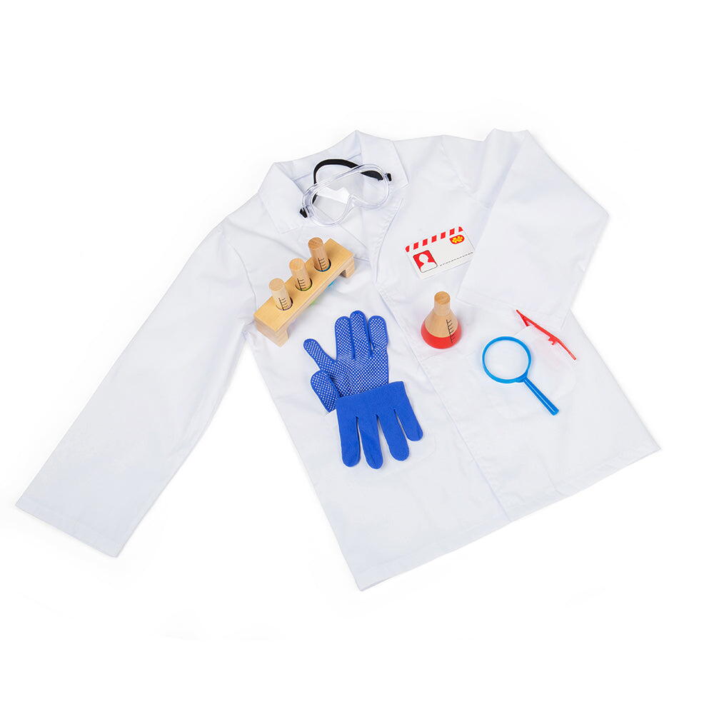 Set costum si accesorii de laborator pentru copii PlayLearn Toys