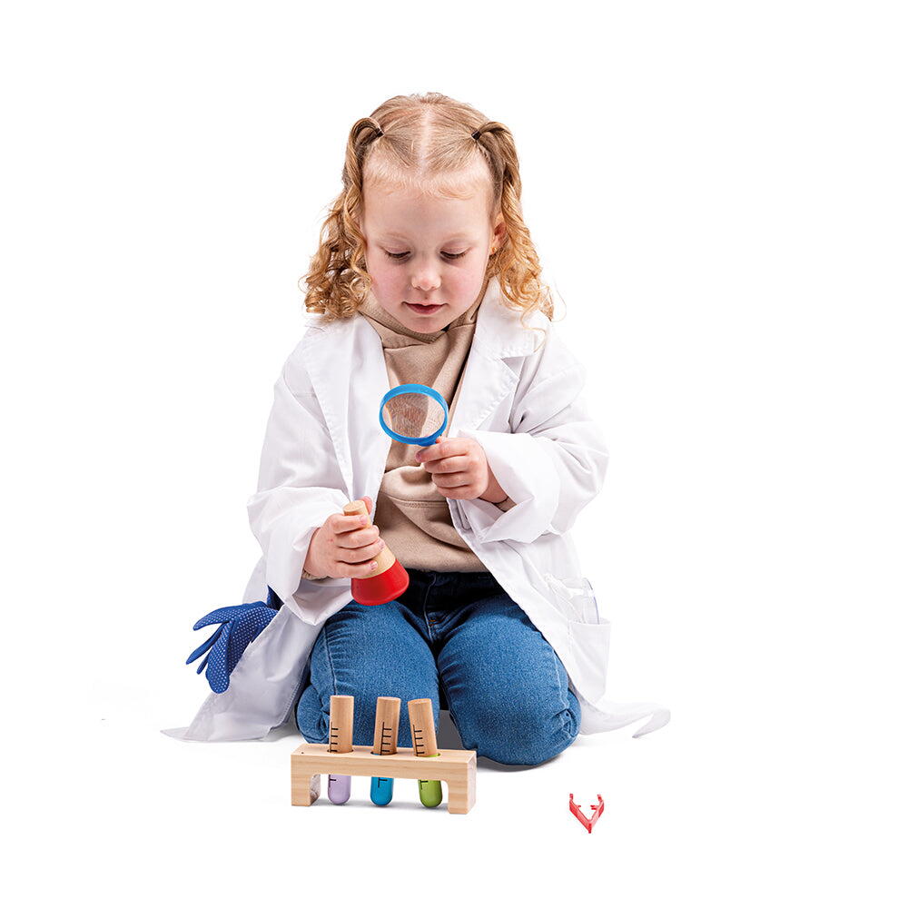 Set costum si accesorii de laborator pentru copii PlayLearn Toys