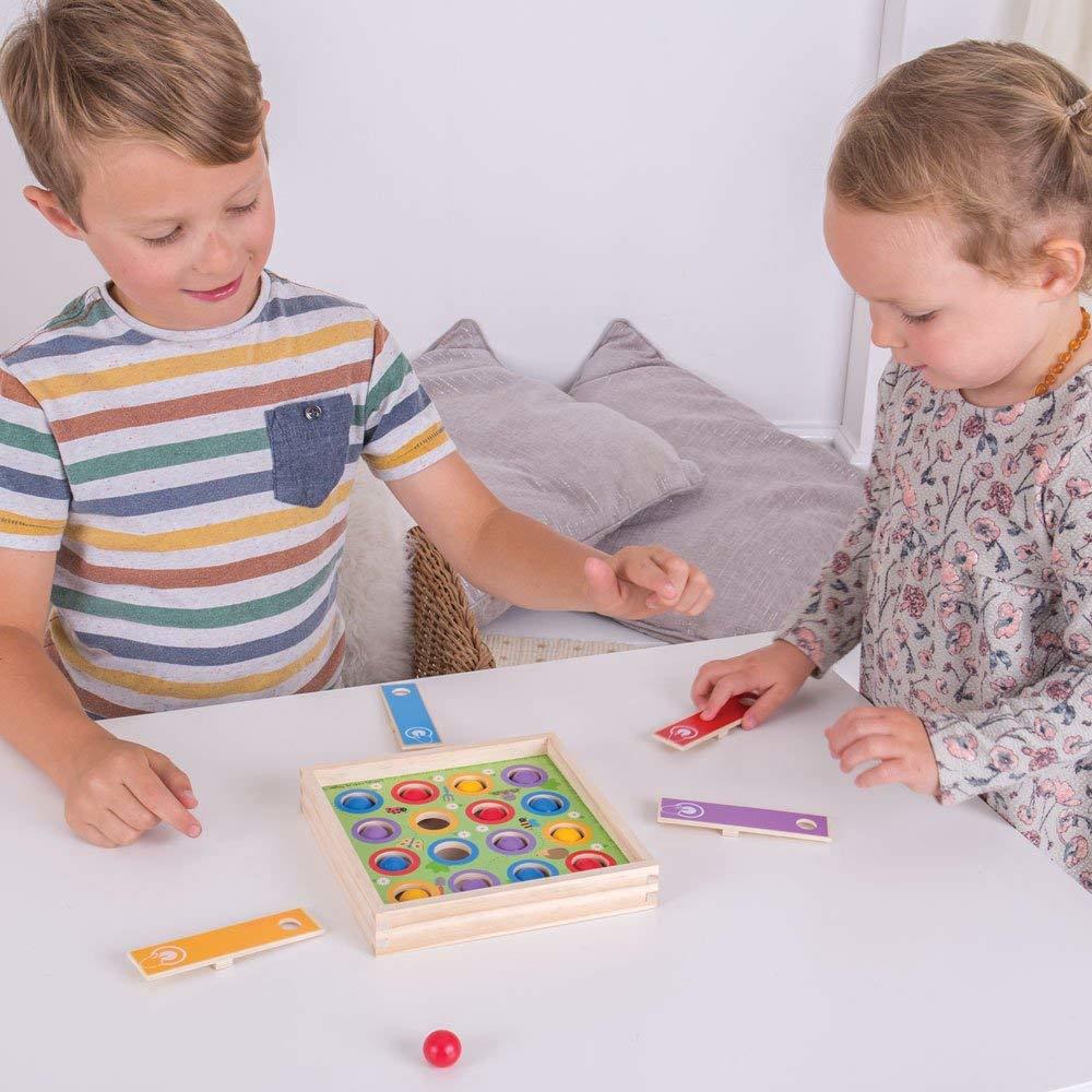 Joc de indemanare - Bilute saltarete PlayLearn Toys