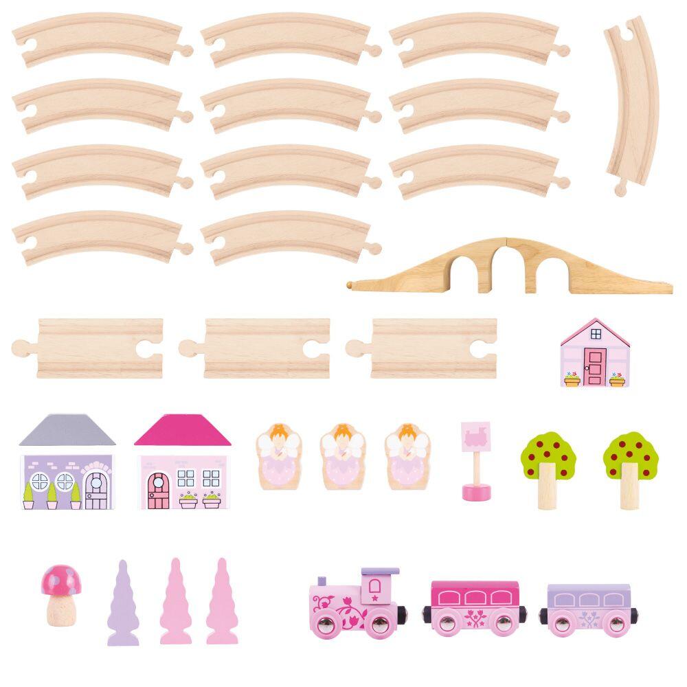 Trenuletul zanelor PlayLearn Toys
