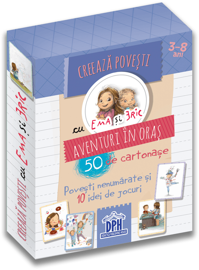 Creeaza povesti cu Ema si Eric PlayLearn Toys