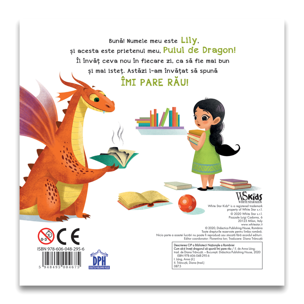 Cum sa-ti inveti dragonul sa spuna IMI PARE RAU PlayLearn Toys