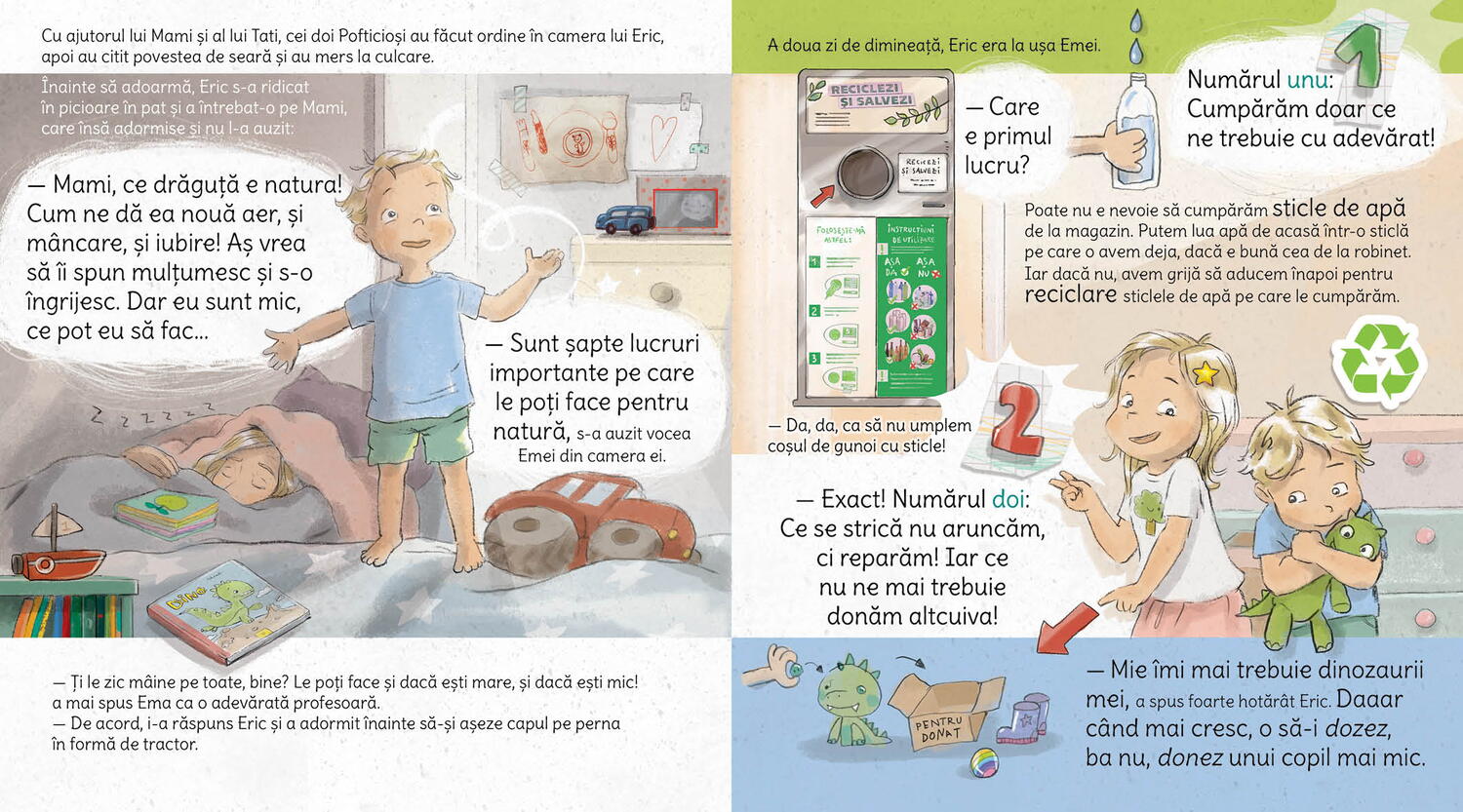 Ema si Eric au grija de natura PlayLearn Toys