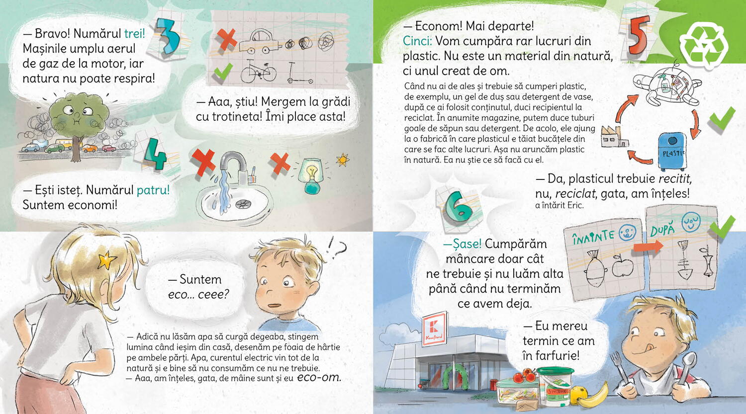 Ema si Eric au grija de natura PlayLearn Toys
