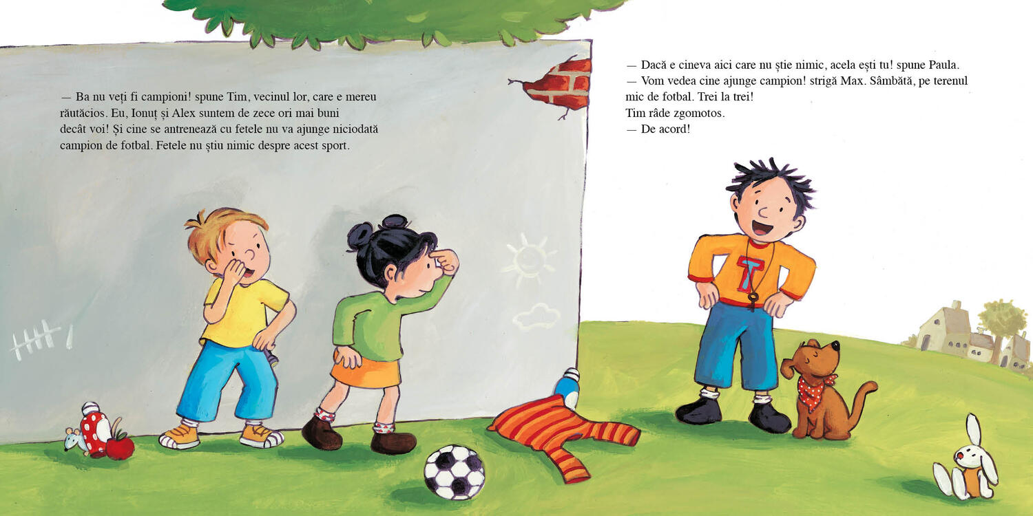 Max vrea sa fie campion la fotbal PlayLearn Toys