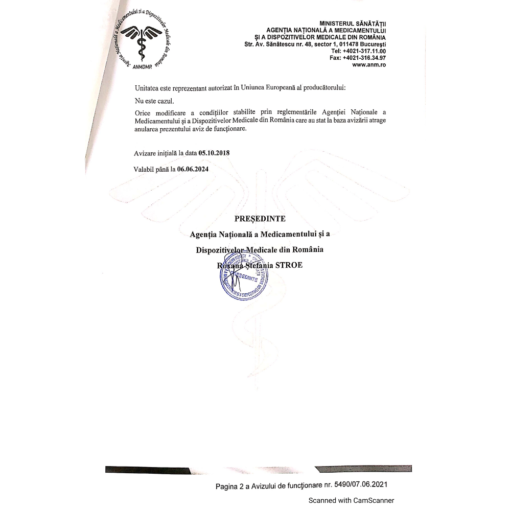 Pulsoximetru pentru deget, Certificat Medical PlayLearn Toys