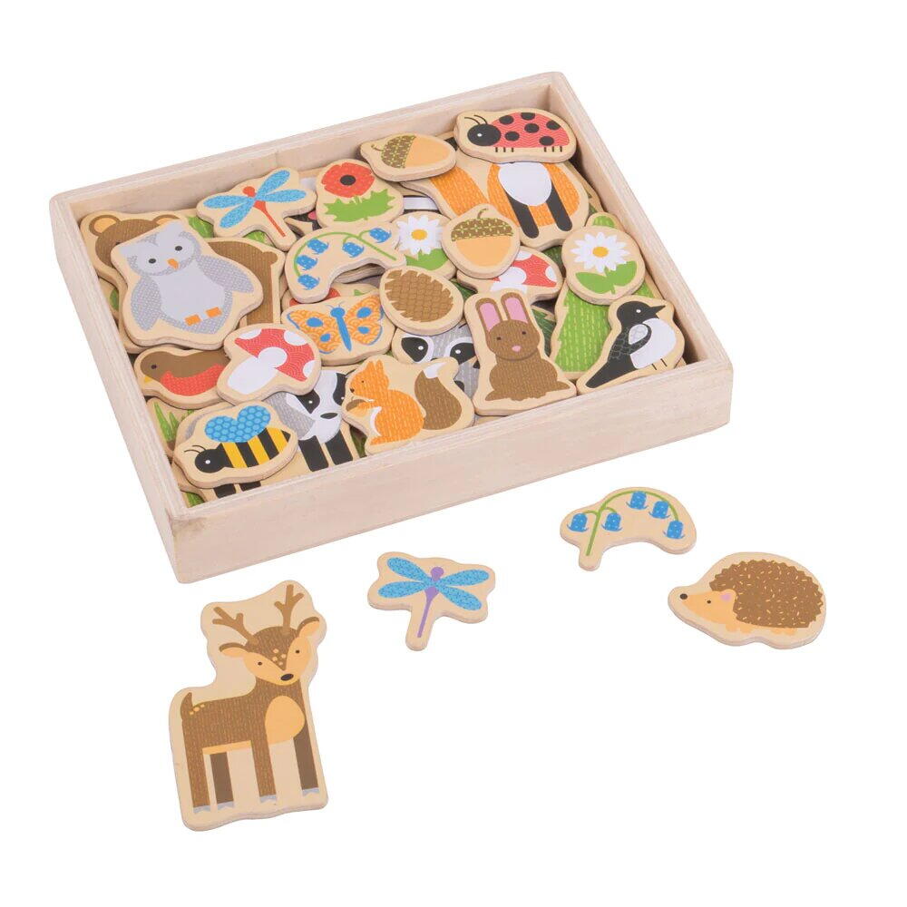 Set magnetic - Animalute din padure PlayLearn Toys