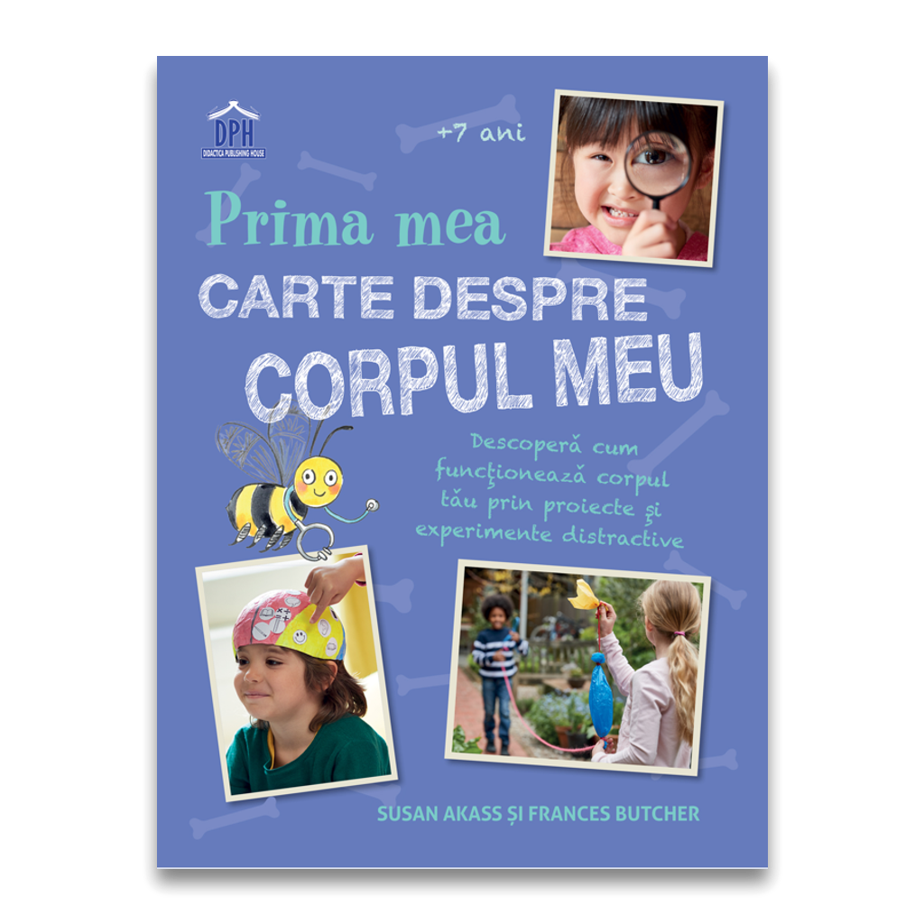 Prima mea carte despre corpul uman PlayLearn Toys