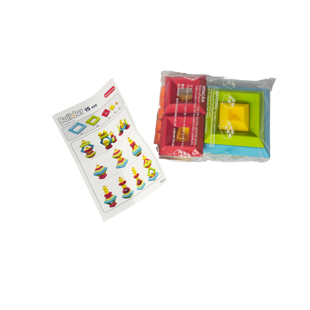 Cuburile lui Pitagora (15 piese) PlayLearn Toys