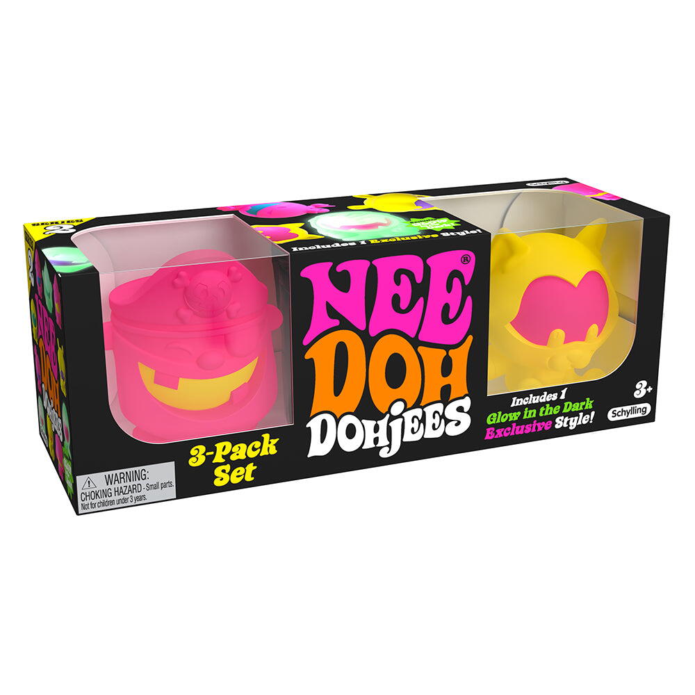Set 3 jucarii antistres - Needoh Dohjee (serie 2) PlayLearn Toys