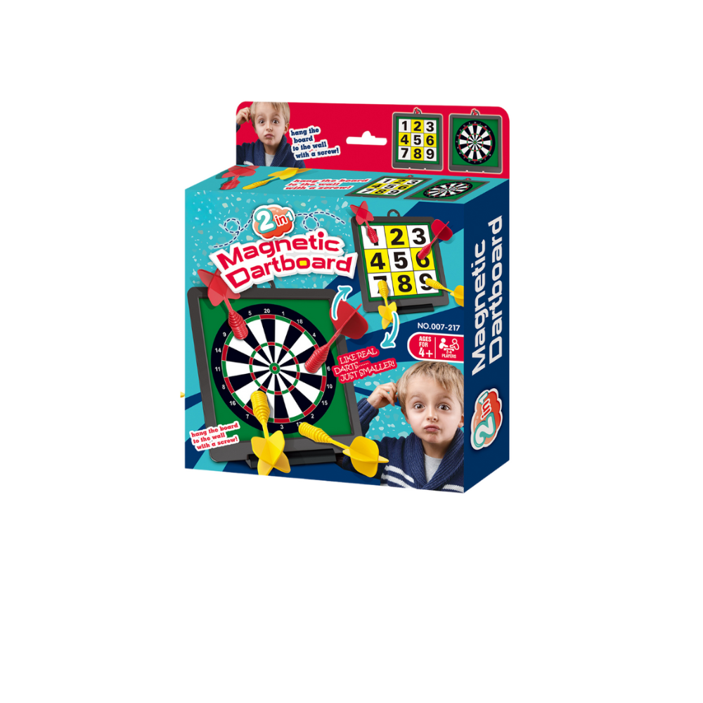 Joc 2 in 1 - Darts magnetic PlayLearn Toys