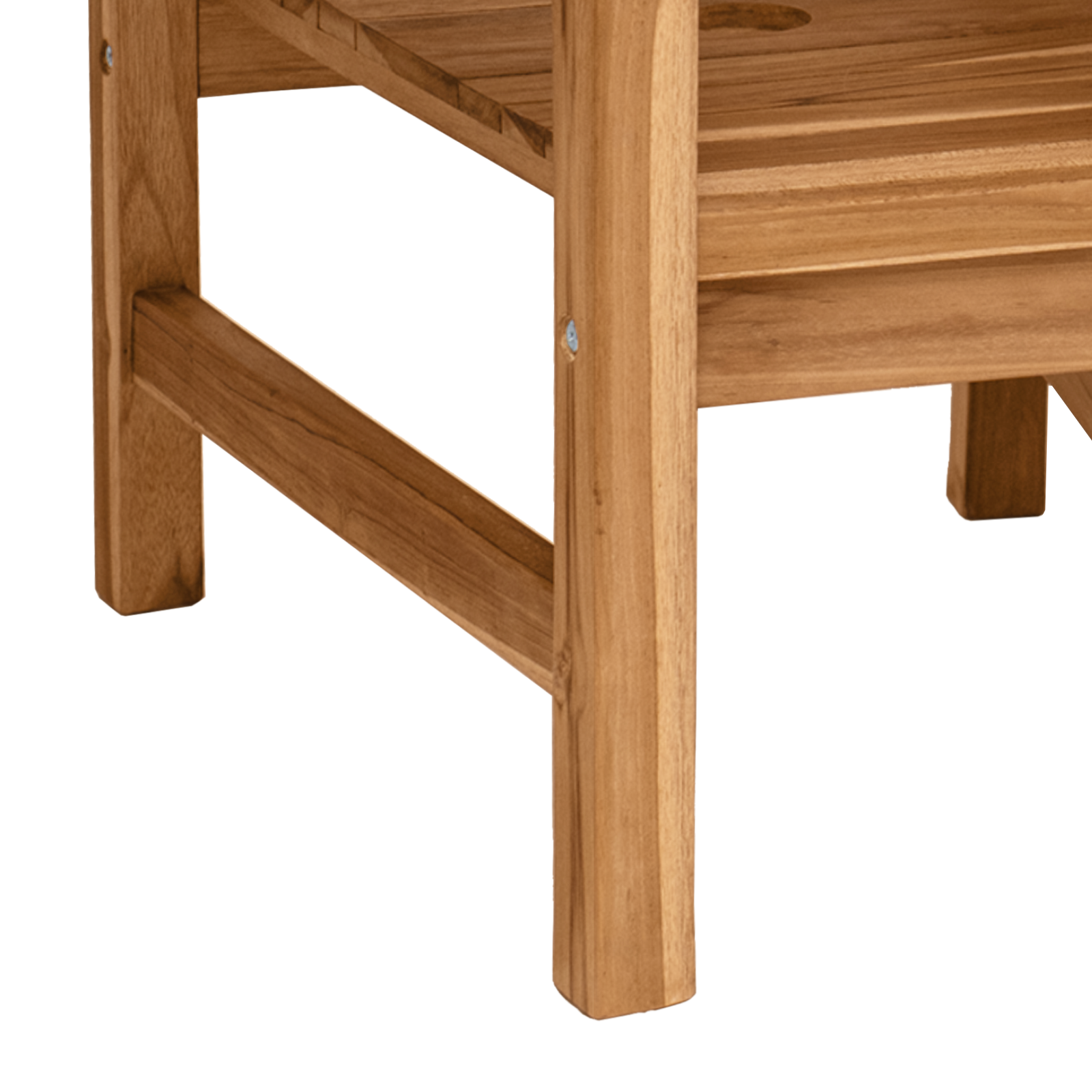 Scaune Exterioare Maro 152 x 63 x 89 cm Lemn masiv de tec GartenMobel Dekor