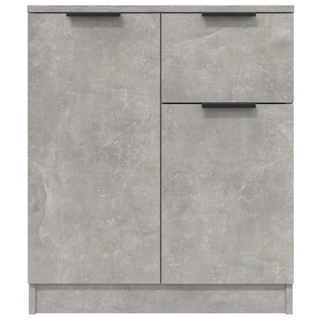 Dulap, gri beton, 60x30x70 cm, lemn prelucrat GartenMobel Dekor