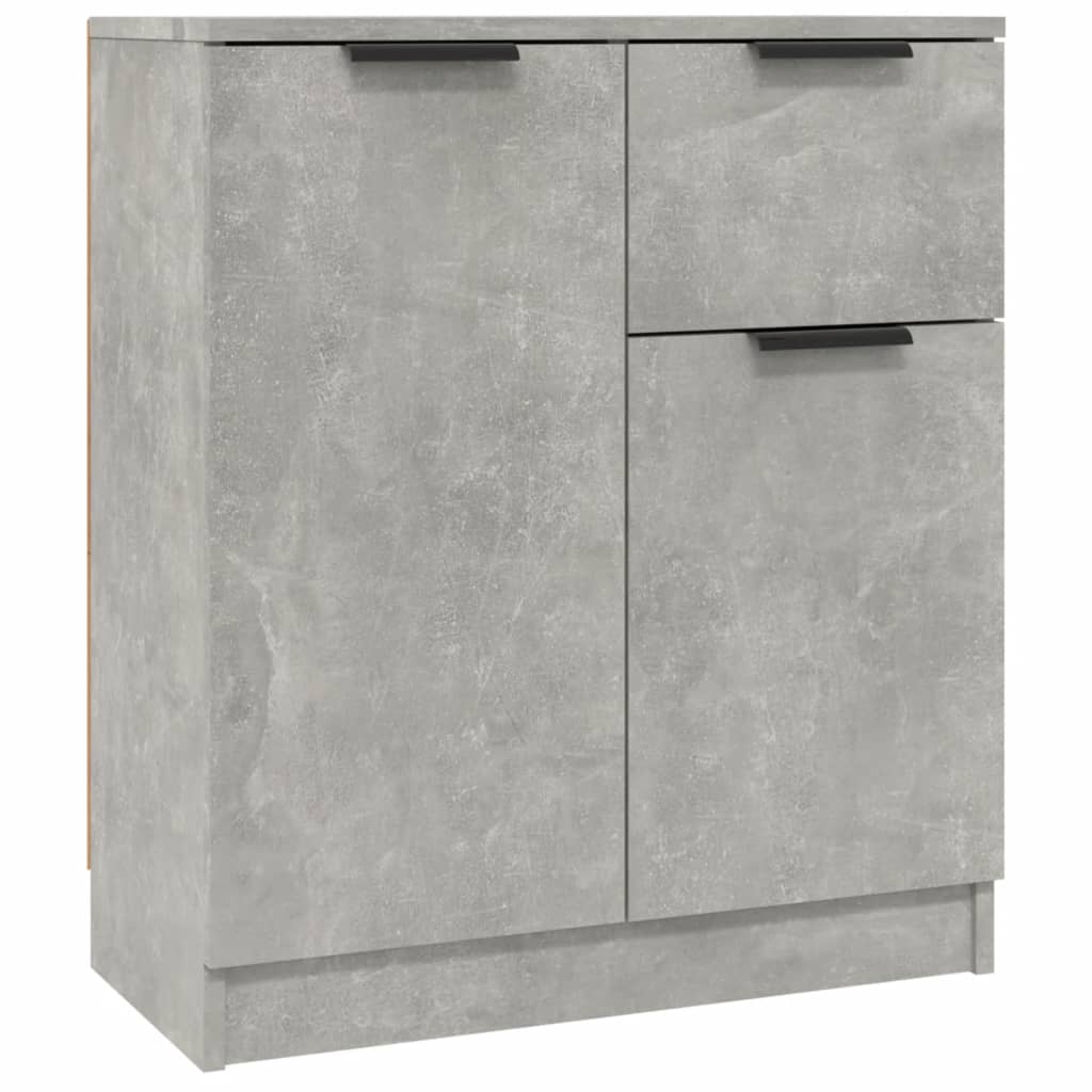 Dulap, gri beton, 60x30x70 cm, lemn prelucrat GartenMobel Dekor