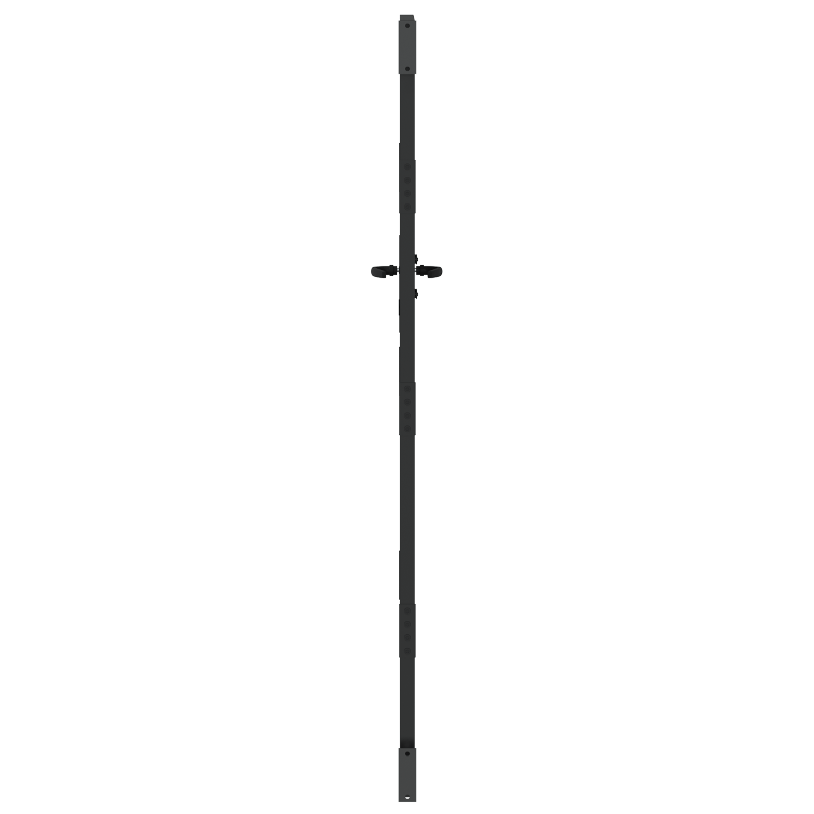 Poartă de grădină Negru 105 x 175 cm Oțel vopsit în pulbere GartenMobel Dekor